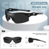 100 CLASSIC Sports Sunglasses Polarized Lens FHD UV401 Protection Durable and Flexible Ultimate Comfort for Men and Women 2202C8 view 2