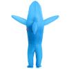 IHGYT Inflatable Shark Costume for Adults, Blow Up Jumpsuit, Blue view 2