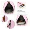 KL928 Canvas Vintage Backpack  Large Casual Daypack Outdoor Travel Rucksack Hiking Backpacks for Men Women view 4