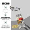 Sigg - Kids Water Bottle - Viva Construction - Suitable For Carbonated Beverages - Leakproof - Dishwasher Safe - BPA Free - Sports & Bike - Grey - 17 Oz view 3