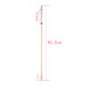 SHARROW 32 Inch Wooden Arrow English Longbow Arrow Target Pracrice Arrow Shaft with 5" Turkey Feather Fletching and Field Point for Recurve Bow Longbow Traditaonal Bow (3 White, 12pcs) view 2
