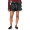 [BLANKNYC] Womens Luxury Clothing Vegan Leather Self Tie Paperbag Short, Comfortable & Stylish, Hold Me, 28 view 1