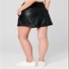 [BLANKNYC] Womens Luxury Clothing Vegan Leather Self Tie Paperbag Short, Comfortable & Stylish, Hold Me, 28 view 3