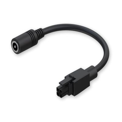 Teltonika PR2PD01B 4-Pin to Barrel Socket Adapter; Compatible with RUT200, RUT241, RUT240, TCR100, RUT950, RUT951, RUT956, RUT955, RUTX09, RUTX11, RUTX14, RUTX12, RUTXR1, RUT360, and Other Routers