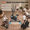 YOSUDA Elliptical Exercise Machine, 3-in-1 (Elliptical + Cardio Climber + Stair Stepper) Elliptical Machine for Home with 45Incline, 15.5 in Stride, 16-Levals Resistance, Quiet Magnetic System view 2
