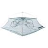 Alvinlite Portable Folded Fishing Net Collapsible Minnow Trap Fishing Bait Trap Crab Bait Traps Cast Mesh Cage for Lobster Shrimp Crab (4 Holes 100cm) view 2