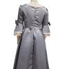 tuduoms Women's Renaissance Regency Dress Long Ball Gown Plus Size Halloween Cosplay 18th Century Medieval Dresses Costumes Blue view 4
