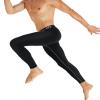 TELALEO 4 Pack Men's Compression Pants Leggings Sports Tights Performance Athletic Baselayer Workout Running 2XL view 3
