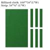 8" Pool Table Felt w/ 6 Cloth Strips, Pre Cut Billiard Table Cloth Felt (8 FT) view 2