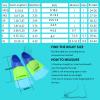 Fanwill Kids Swim Fins,Short Comfortable Flippers for Lap Swimming and Training for Children,Girls,Boys,Youth,Women(XXXS) view 4