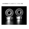 SzBlaZe 8 Pack 58 x 32mm Light up Roller Skate Wheels with Bearings for Quad Skates or Outdoor Double Row Skating or Skateboard Accessories(Blue) view 2