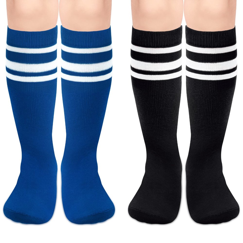 Youth Soccer Socks Kids Soccer Socks Kids Youth Football Socks Youth Boys Soccer Socks Kids Socks 4-6 Years Tube Socks