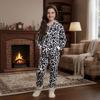A2Z 4 Kids Girls Onesie Leopard Pyjama Sets A2Z Onesie One Piece - E.Soft 154 White 5-6 view 3