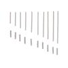 10 Types Watch Strap Watchband Tubes Pins Watch Repairing Tool Replacement Accessory, Watchband Tubes Pins, Watch Strap Tubes Pins, Watch Band Spring Bars Link Pins for Watch Repairing view 1