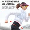 AONIJIE Running Belt Fanny Pack with 250ml Soft Water Bottle Flask for Women Men, Moisture Wicking Waist Pack Great for Marathon Climbing Jogging Cycling, for 6.8in Mobile Phone (Black Red: M/L) view 2
