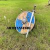ARTIZANSTORE Medieval Shield Knight Armor Warrior Costume Battle Play Halloween Cosplay LARP Viking Shield view 4