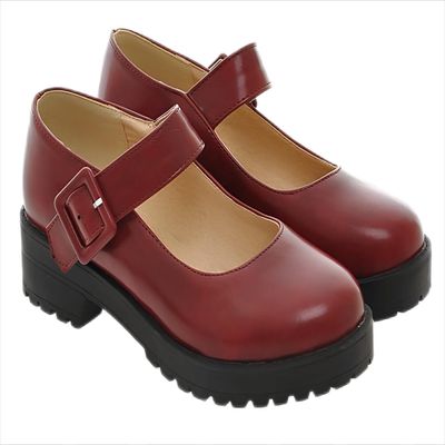 VUNIANKO Sick Cosplay Boots Boot Shoes Shoe for Takt Op Cosette Schneider RED