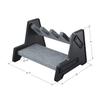 MIND&ACTION Deluxe Pistol Rack with 2 Pack Motion Sensitive LED Light for Gun Safes view 3