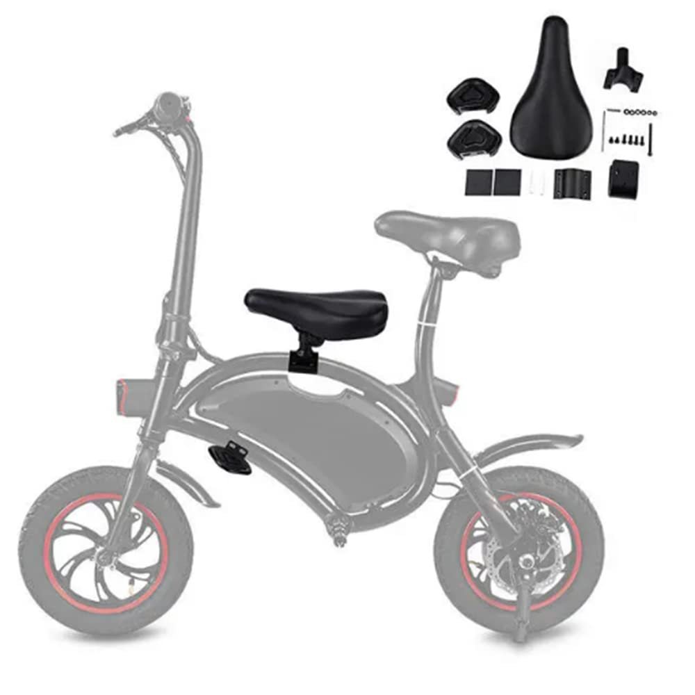 NELOMO Set of Children Saddle Seat Foot Pedals Bicycle Saddle Children Ebike Seat for F - Wheel DYU Electric Bike
