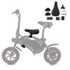 NELOMO Set of Children Saddle Seat Foot Pedals Bicycle Saddle Children Ebike Seat for F - Wheel DYU Electric Bike view 1
