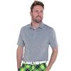 Royal & Awesome Blue Plaid Trews Mens Golf Shorts 36W, Crazy Shorts for Men with White Mens Golf Belt view 4