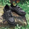 TANGYUGEN Water Hiking Shoes Mens Womens Trail Trekking Climbing Shoes Slip Resistant Lightweight Breathable Outdoor Walking Jogging Travel Grey Size view 2