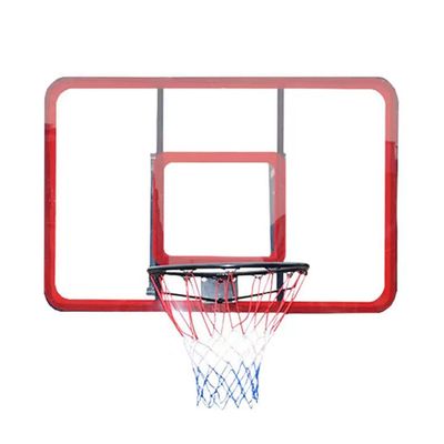 Basketball Rim Indoor Outdoor Wall Mounted Basketball Hoop, Steel Frame Shatterproof PC Board, Adult Youth Shooting Goals (Size : 120X80CM)