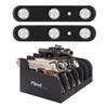 MIND&ACTION Foam Pistol Rack Handgun Holder (6 Holders) with Motion Sensitive LED Light (2 Pack) for Gun Safes view 1
