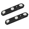MIND&ACTION Foam Pistol Rack Handgun Holder (6 Holders) with Motion Sensitive LED Light (2 Pack) for Gun Safes view 4