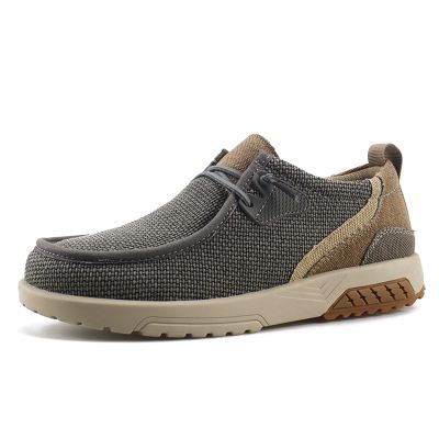 UPIShi Men's Slip On Arch Support Loafers Comfortable Light-Weight Orthopedic Casual Shoes for Plantar Fasciitis Walking Canvas Sneakers Black