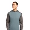 Augusta Sportswear Gameday Vintage Hoodie Scarlet Heather/Carbon Heather XS view 4