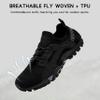 TANGYUGEN Water Shoes Mens Womens Hiking Shoes Beach Aqua Shoes Slip Resistant Lightweight Breathable Outdoor Black Size view 4