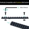 16 Pack T-Nut Screw Replacement Sets,Compatible with Rail Mount, with Thread Locking Screws, Wrench and Nuts, Hardware for Standard Rail Systems (16 x Screws, 16 x Nuts and 3 x Wrench) view 4