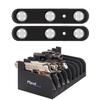 MIND&ACTION Foam Pistol Rack Handgun Holder (8 Holders) with Motion Sensitive LED Light (2 Pack) for Gun Safes view 1