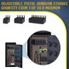 MIND&ACTION Foam Pistol Rack Handgun Holder (8 Holders) with Motion Sensitive LED Light (2 Pack) for Gun Safes view 4