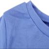 Tunic Front T-Shirt Kids Tee Tops Casual Short Blouse Button Girls Knot Sleeve Girls Tops Shirts 6X (Blue, 8-9 Years) view 3