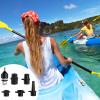 CANIPHA Inflatable SUP Pump Adaptor, Paddle Board SUP Valve Adapter with 9 Standard Conventional Air Pump Nozzles for Inflatables SUP Inflator Adapter Inflatable Boat Paddle Board SUP Board view 3