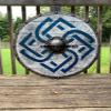 Medieval LARP Warrior Authentic Battleworn Shield Viking Shield Knighr Armor view 1