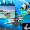 6 Pack Silicone Mouthpiece Diving Clear with Tie Strap Diving Equipment Breathing Tube Accessories, Universal Caliber fits on Most of Products, Universal Scuba Diving Regulator Mouthpiece view 2