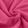 Tunic Front T-Shirt Kids Tee Tops Casual Short Blouse Button Girls Knot Sleeve Girls Tops Shirts (Hot Pink, 4-5 Years) view 2