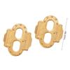 Bike Cleat Set, Bike Cleats, Metal Bicycle Cleats, Pedal Cleats, Cycling Clips for Shoes, MTB Pedal Cleats Designed for Indoor Cycling, Outdoor Road Cycling, Mountain Biking, Mallet Pedals view 2