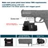 SMSlaser XK64-R 550 Lumens USB Rechargeable Red Laser Flashlight Combo, Tactical Strobe, Compact, Adjustable, Class IIIA, 520nm, 200m/656ft Day, 1500m/4921ft Night view 3