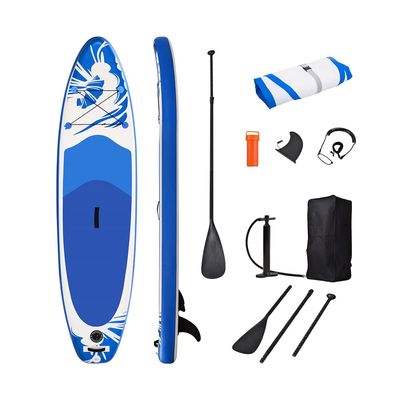 Inflatable Stand Up Paddle Board 10' x 30'' x 6'' Ultra-Light SUP, Non-Slip Deck, Premium SUP Accessories, Bottom Fin for Paddling, Leash, Hand Pump and Backpack, Youth & Adult Standing Boat