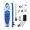 Inflatable Stand Up Paddle Board 10' x 30'' x 6'' Ultra-Light SUP, Non-Slip Deck, Premium SUP Accessories, Bottom Fin for Paddling, Leash, Hand Pump and Backpack, Youth & Adult Standing Boat view 1