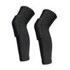 Runworld Knee Pads for Youth Adult, Basketball Knee Brace Support, Collision Avoidance Kneepad Compression Calf Shin Sleeve for Football Cycling -1Pair (Medium, Black) view 1