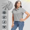 TACVASEN Polo Shirts Sun Protection Shirts for Women Short Sleeve Golf Shirts Womens Hiking Shirts Quick Dry Athletic Shirts view 4