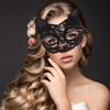 VALICLUD Fox Mask - Half Face Masquerade Mask for Women Lace Costume Accessory for Halloween & Cosplay Parties view 2