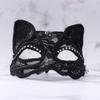 VALICLUD Fox Mask - Half Face Masquerade Mask for Women Lace Costume Accessory for Halloween & Cosplay Parties view 3