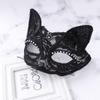 VALICLUD Fox Mask - Half Face Masquerade Mask for Women Lace Costume Accessory for Halloween & Cosplay Parties view 4