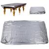 EVTSCAN 9 Foot Billiard Table Cover, Heavy Duty Raincoat Fabric Billiard Pool Table, Waterproof Dustproof Tearproof Cover for Outdoor Pool Table